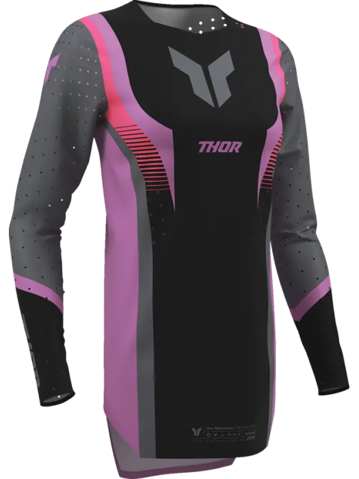 Дамско Джърси THOR WMN Sportmode Velocity BLK/ORC